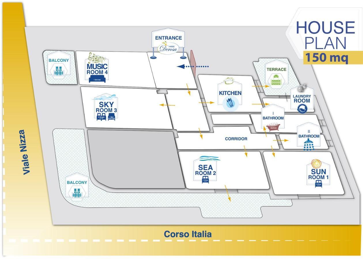 Apartamento Casa Derosa in Sorrento Centro Exterior foto